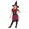 Disfraz de Bruja Rosa Brillos Infantil - Disfraces de Halloween Infantiles