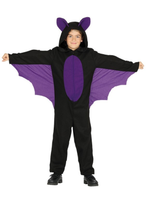 Disfraz de Murcielago Morado Infantil - Disfraces de Vampiros y Goticos para Niños