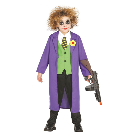 Disfraz de Joker Comic para Niño - Disfraces Halloween Payasos