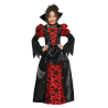 Disfraz de Vampiresa Gotica Roja Infantil - Disfraces de Halloween Infantiles