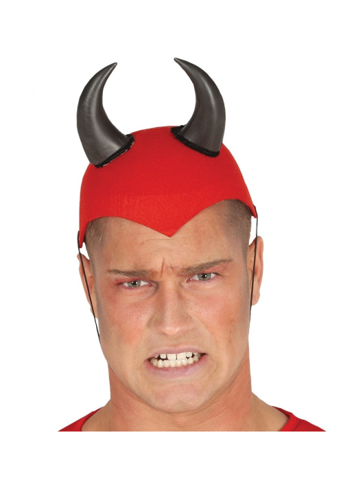 Casquete Demonio - Accesorios Halloween