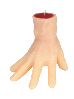 Candle in the Shape of Hand