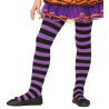 Panty Lila y Negro Infantil - Medias y Pantys