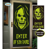 Decoração Porta Calaver Fluor