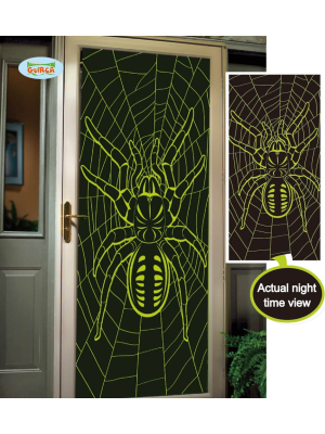 La Decoració De La Porta Aranya Fluor