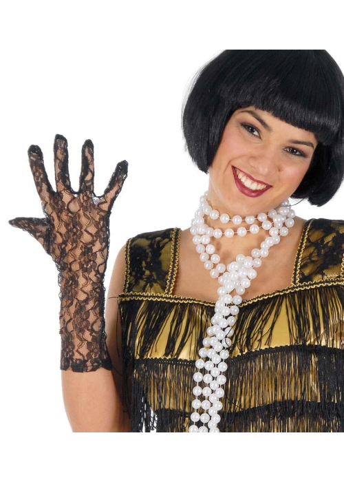 Guantes calados Negros - Guantes