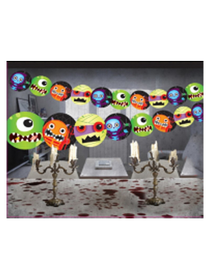 Guirnalda Monstruitos - Guirnaldas y Globos