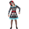 Disfraz de Catrina Azul Infantil - Disfraces de Halloween Infantiles