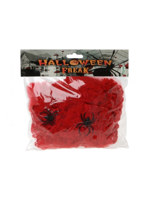 Toile d'araignée Rouge 20gr