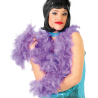 Boa Plumas Lila - Complementos años 20