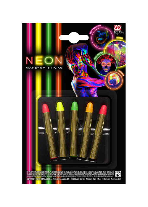 Set de Maquillaje Barras Neon. - Maquillaje