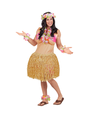 Vestit de Hawaii Greix