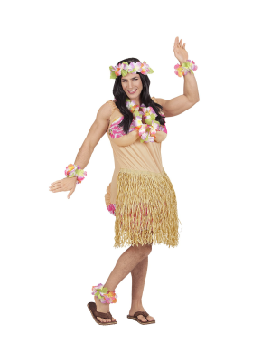Vestit de Hawaii Greix