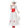 Disfraz de Niñera Blanca - Disfraces de Mary Poppins Adultos