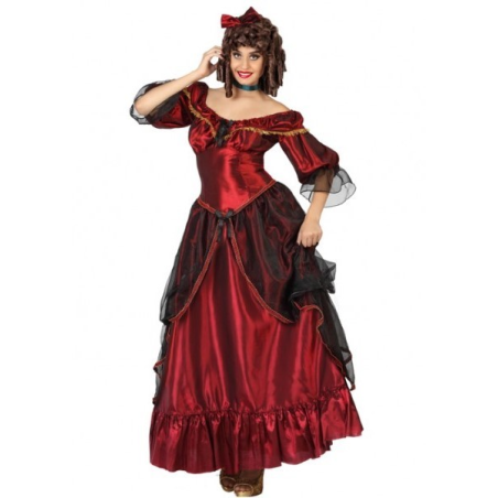 Vestit De Senyora Vermell Sud