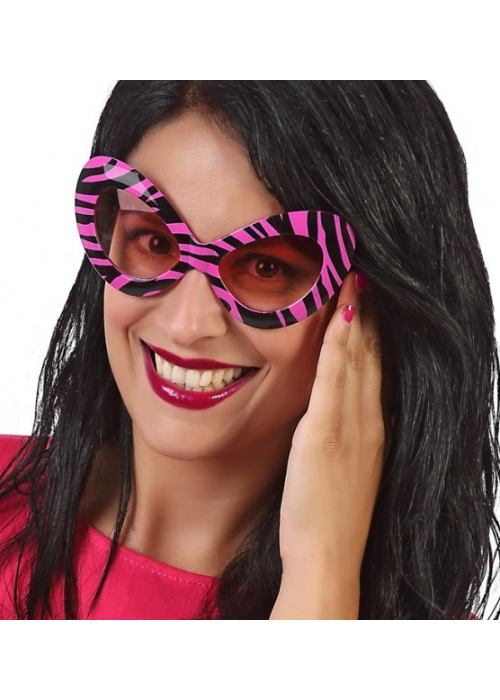Comprar Ulleres de color Rosa Zebra per només 3,50€ – vestit de Botiga en línia
