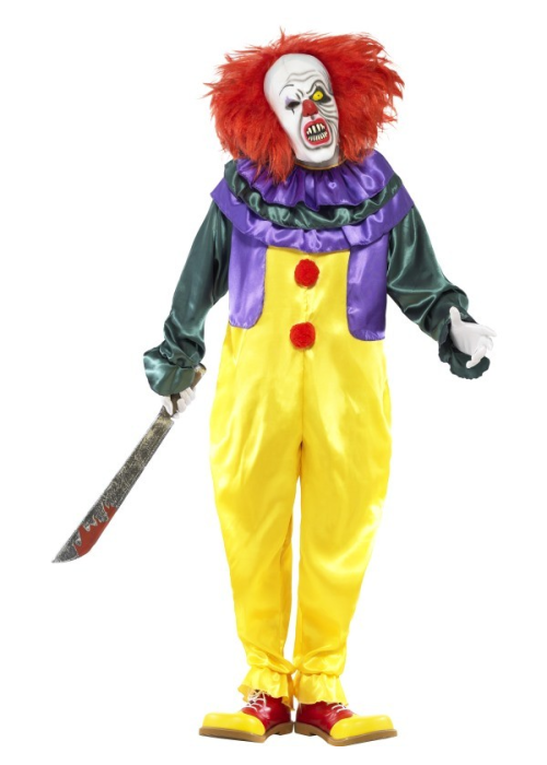 Disfraz De Payaso Asesino IT Hombre - Disfraces de Halloween Pennywise