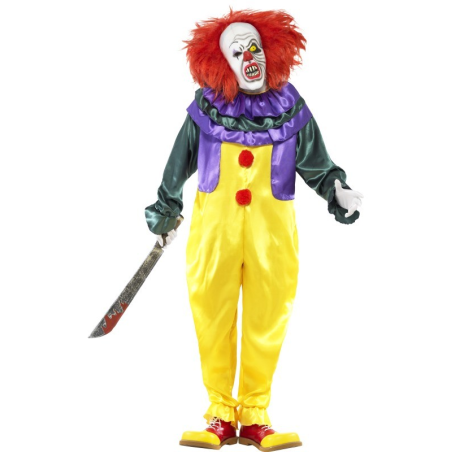 Disfraz De Payaso Asesino IT Hombre - Disfraces de Halloween Pennywise