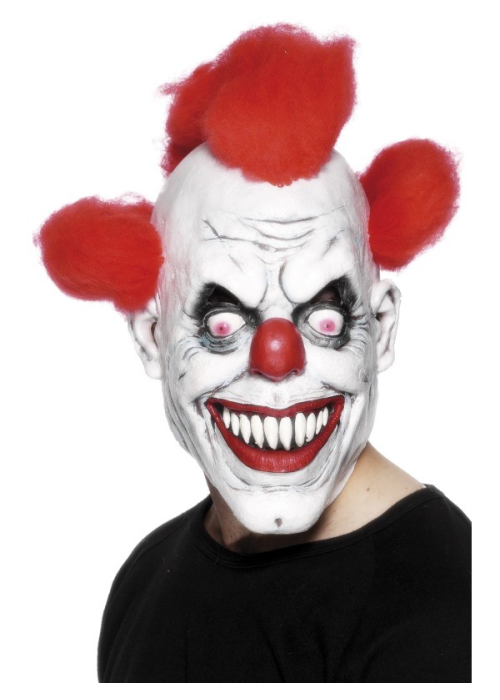 Mascara Payaso Asesino Rojo - Mascaras de Payasos Asesinos