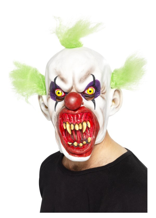 Mascara Payaso Asesino Verde - Mascaras de Payasos Asesinos