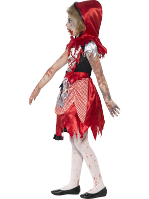 Disfraz de Zombie Caperucita Roja Infantil - Disfraces de Halloween Infantiles