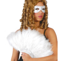 Comprar Abanico de Plumas Blanco - Accesorios