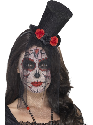 Chistera Catrina Mini - Accesorios Halloween