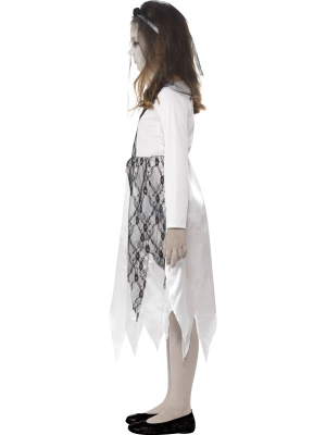 Disfraz de Novia Fantasma Infantil - Disfraces de Halloween Infantiles