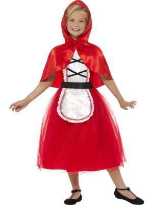 Disfraz de Caperucita Roja Tul Infantil - Disfraces de Caperucita Infantiles