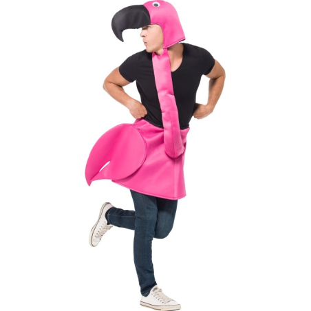 Disfraz de Flamenco Rosa - Disfraces de Animales de Hombre