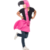 Vestit De Color Rosa Flamingo