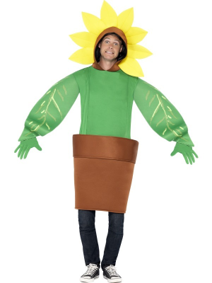 Disfraz de Girasol en Maceta - DESPEDIDAS DE SOLTERO Y SOLTERA