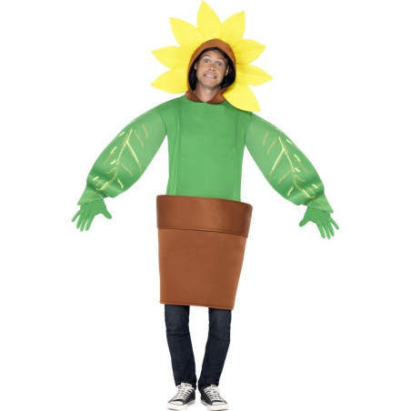 Disfraz de Girasol en Maceta - DESPEDIDAS DE SOLTERO Y SOLTERA