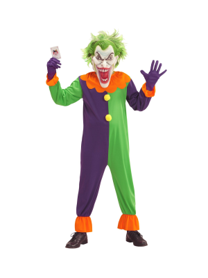 Disfraz de Joker Maligno Infantil - Disfraces de Payasos Siniestros Infantiles