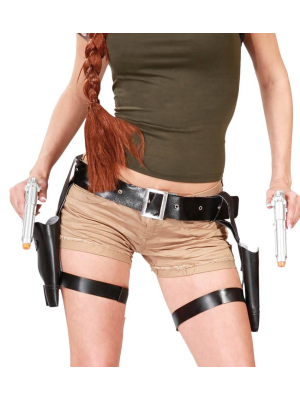 Cartuchera doble con Pistolas - Complemmentos de Militares