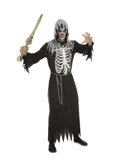 Disfraz de EJecutor Esqueleto - Disfraces Vaios de Halloween Para Hombre