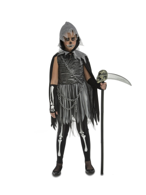 Disfraz de Ejecutora Esqueleto Infantil - Disfraces de Halloween Infantiles