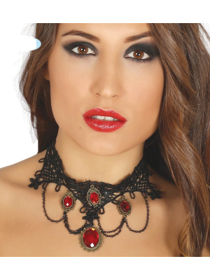 Collar con Rubies - Collares, Pulseras y Anillos