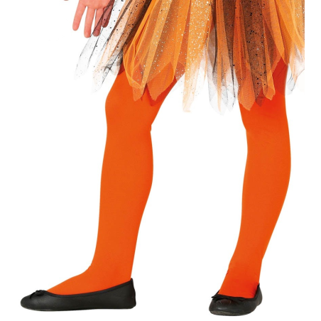 Panty Naranja Infantil - Medias y Pantys