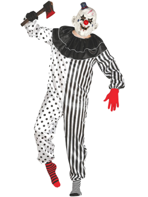 Disfraz de Payaso Asesino Chistera - HALLOWEEN