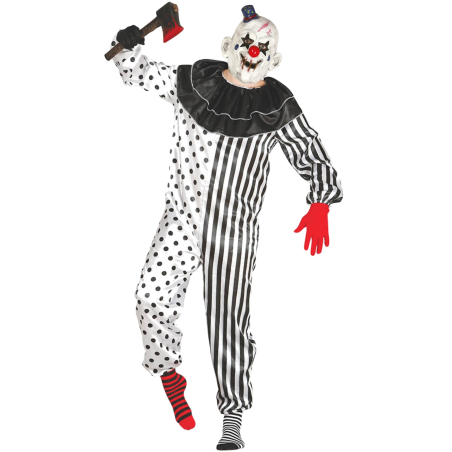 Disfraz de Payaso Asesino Chistera - HALLOWEEN