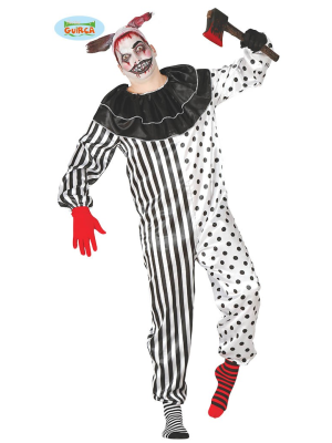 Disfraz de Payaso Asesino Loco - Disfraces de Hombre