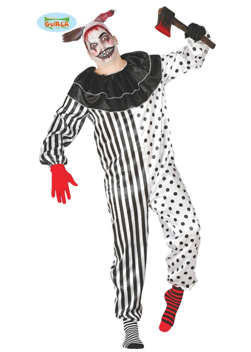 Disfraz de Payaso Asesino Loco - Disfraces de Hombre
