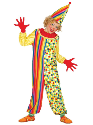 Payaso Rainbows infantil - Disfraces de Payasos, Arlequines y Bufones