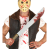 Machete con Sangre 74cms - Armas de Halloween