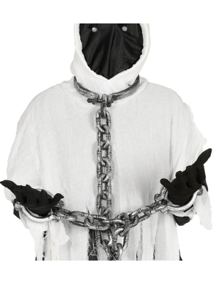 Grilletes Cuello y Manos 110 cms - Accesorios Halloween