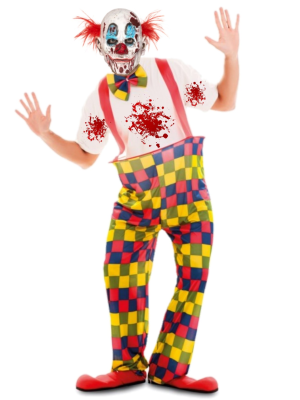 Disfraz de payaso Asesino Maligno - Disfraces de Hombre
