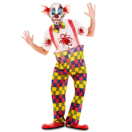 Vestit de pallasso Assassí Mal