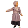 Conjunto Casera Flores Morado Lisa - Trajes Neska - Baserritarra Niña