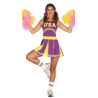 Disfraz de Animadora Morada - Disfraces de Deportes